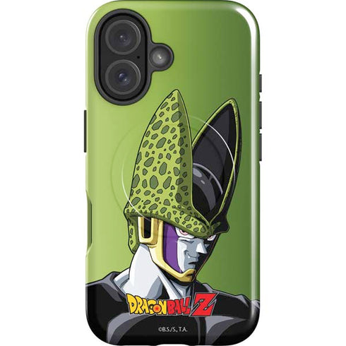 Dragon Ball Z Cell Portrait iPhone 16 Plus Magsafe Impact Case